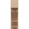 Ekena Millwork 8-in W x 26-in D x 26-in H Balboa Block Rough Cedar Woodgrain TimberThane Outlooker, Primed Tan OUTUR080X26X26BOA44RCPR - alternate 2